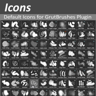GrutBrushes Plugin Icons