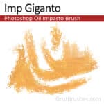 'Imp Giganto' Photoshop Impasto paint