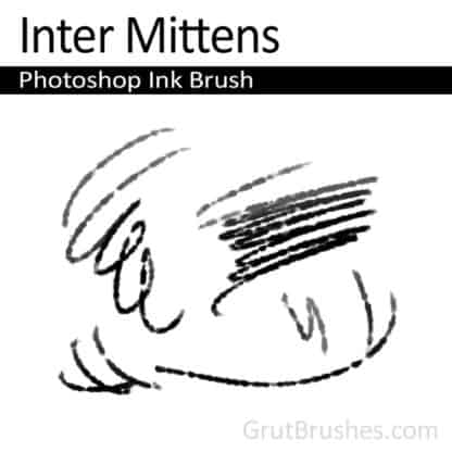 Inter Mittens - Photoshop Ink Brush