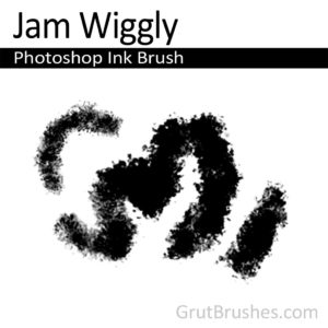 Jam Wiggly - Photoshop Ink Brush