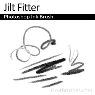 Photoshop Ink Brush for digital artists 'Jilt Fitter'