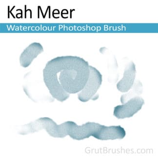 Photoshop Watercolour Brush for digital artists 'Kah Meer'