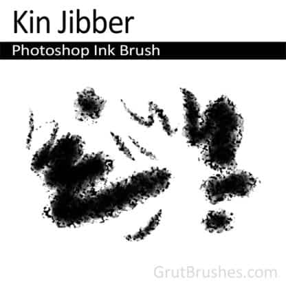 Photoshop Ink Brush for digital artists 'Kin Jibber'