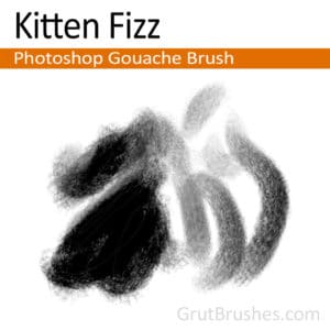 Photoshop Gouache Brush 'Kitten Fizz'