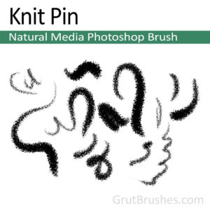 Knit Pin - Photoshop Natural Media Brush