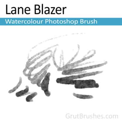 Photoshop Watercolor Brush for digital artists 'Lane Blazer'