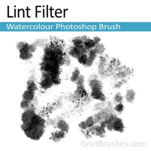 Lint Filter - Photoshop Watercolor Brush
