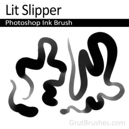 Lit Slipper - Photoshop Ink Brush