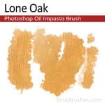 Photoshop Oil Impasto brush 'Lone-Oak'