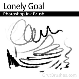 Lonely Goal - Photoshop Ink Brush