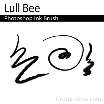 Photoshop Ink Brush for digital artists 'Lull Bee'
