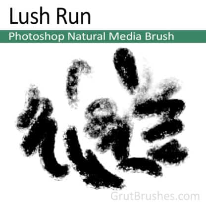 Lush Run - Photoshop Natural Media Brush