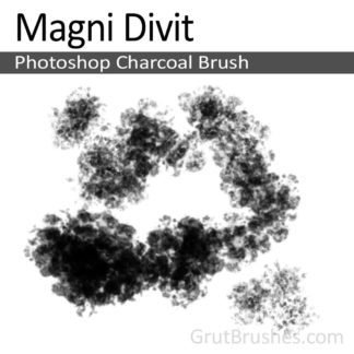 Magni Divit - Photoshop Charcoal Brush