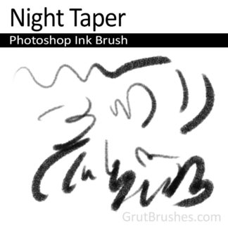 Night Taper - Photoshop Ink Brush