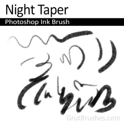 Night Taper - Photoshop Ink Brush