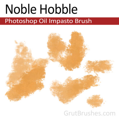 Photoshop Impasto Oil for digital artists 'Noble Hobble'