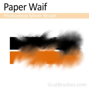 Paper Waif - Photoshop Mixer Brush