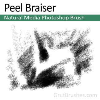 Peel Braiser - Photoshop Charcoal Brush