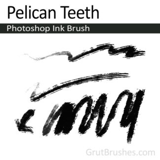 Pelican Teeth - Photoshop Ink Brush