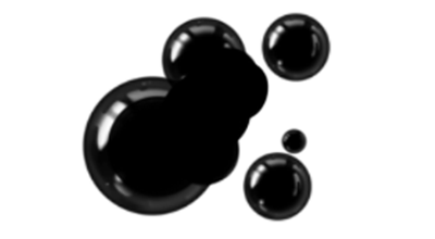 ink droplet Photoshop brush