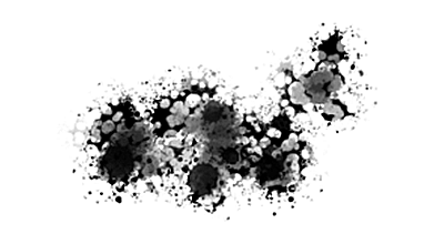 Photoshop ink splatter brushes