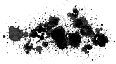 random edged Photoshop splatter brush