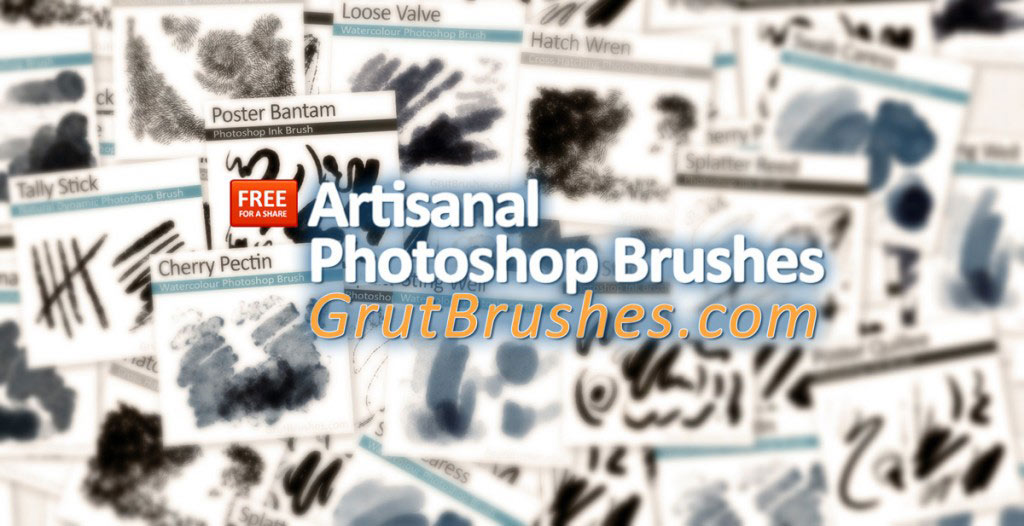 Free Photoshop brushes for a share