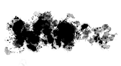 Paint grunge and gritty spills with this Photoshop brush