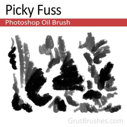 Picky Fuss - Photoshop Oil Paint Brush