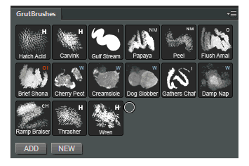 Drag and Drop your brush toolsets