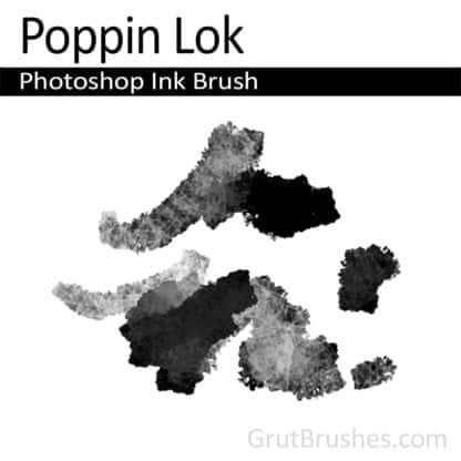 Poppin Lok - Photoshop Ink Brush