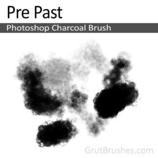 Photoshop Charcoal Brush for digital artists 'Pre Past'