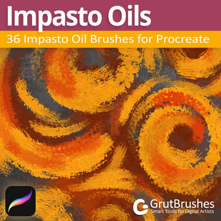 procreate free oil brushes