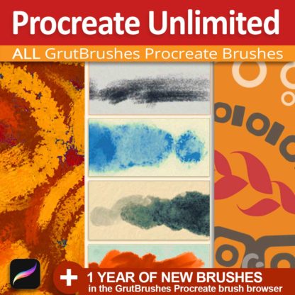 Procreate Unlimited - all Procreate brushes from GrutBrushes
