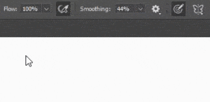 Reduce Smoothing to Reduce brush lag in Photoshop