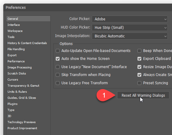 reset preferences to import TPL file into Tool Presets Panel again