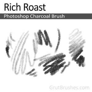 Rich Roast - Photoshop Charcoal Brush