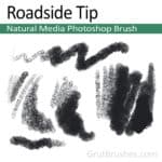 'Roadside Tip' Natural Media Photoshop Brush
