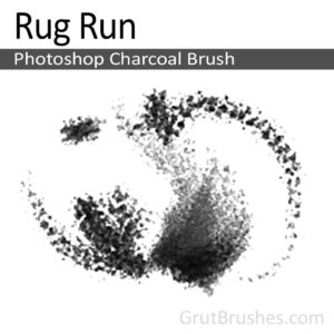 Rug Run - Photoshop Charcoal Brush