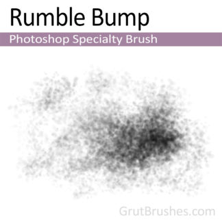 Photoshop Specialty Brush for digital artists 'Rumble Bump'