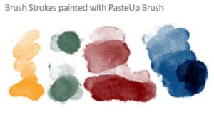 Pasteup - Natural Watercolour Photoshop Brush