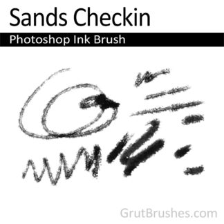 Photoshop Ink Brush for digital artists 'Sands Checkin'