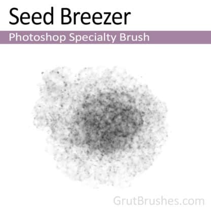 Photoshop Specialty Brush for digital artists 'Seed Breezer'