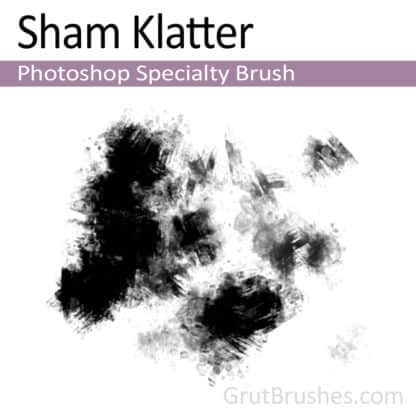 Photoshop Specialty Brush for digital artists 'Sham Klatter'