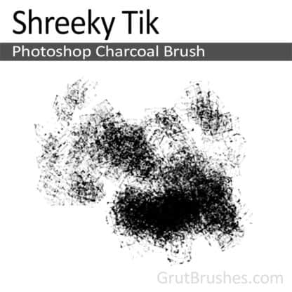 Shreeky Tik - Photoshop Charcoal Brush