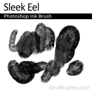 Photoshop Ink Brush 'Sleek Eel'