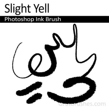 Slight Yell - Photoshop Ink Brush