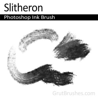 Photoshop Ink Brush for digital artists 'Slitheron'