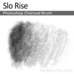 'Slo Rise' - Photoshop Charcoal Brush