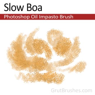 Slow Boa - Photoshop Impasto Oil Brush